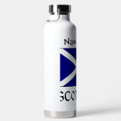Schottland und Schotte Flag Personalisiert Trinkflasche (Rechts)