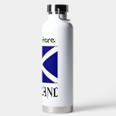 Schottland und Schotte Flag Personalisiert Trinkflasche (links)