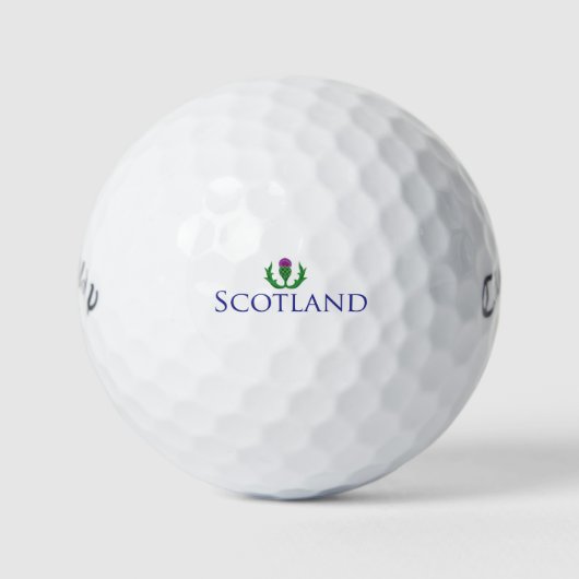 Schottland und Thistle Golf Balls Golfball (Vorderseite)