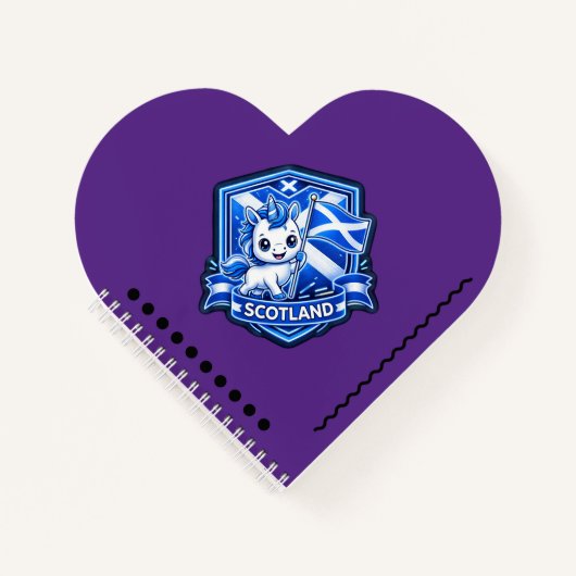 Schottland Uni Kinder Notizblock (Vorderseite)