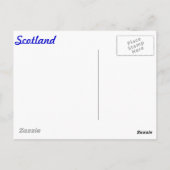 Schottland (Vier Bilder) Postkarte (Rückseite)
