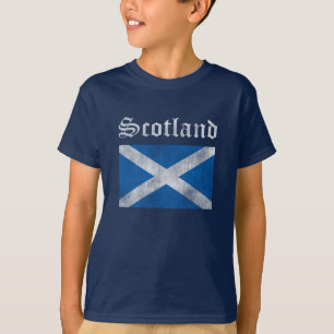 Schottland Vintage Kinder T-Shirt