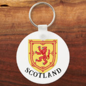 Schottland Vintager Schlüsselanhänger (Vorderseite)
