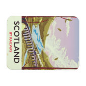 Schottland Vintages Reiseplakat Magnet (Horizontal)