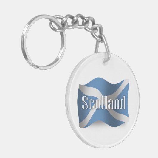 Schottland-Waage Schlüsselanhänger (Vorderseite links)