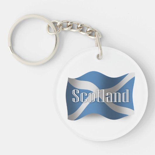 Schottland-Waage Schlüsselanhänger (Vorderseite)