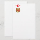 Schottland-Wappen Briefpapier (Vorne/Hinten)