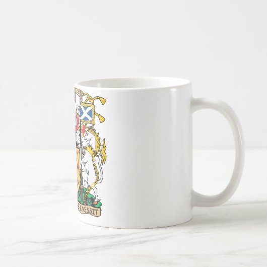 Schottland-Wappen Kaffeetasse (Rechts)
