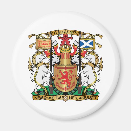 Schottland-Wappen Magnet (Vorne)