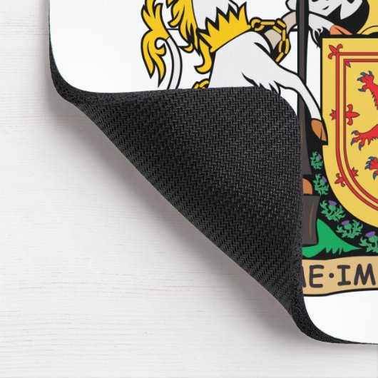 Schottland-Wappen Mousepad (Ecke)