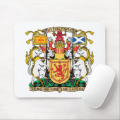 Schottland-Wappen Mousepad (Mit Mouse)