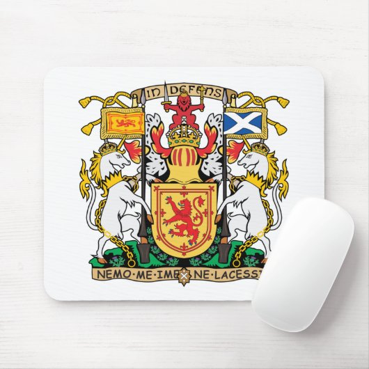 Schottland-Wappen Mousepad (Mit Mouse)