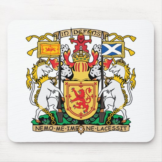 Schottland-Wappen Mousepad (Vorne)