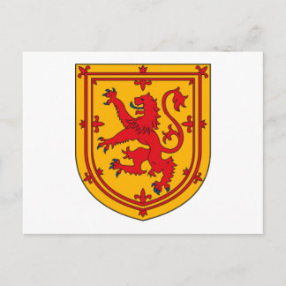 Schottland-Wappen Postkarte
