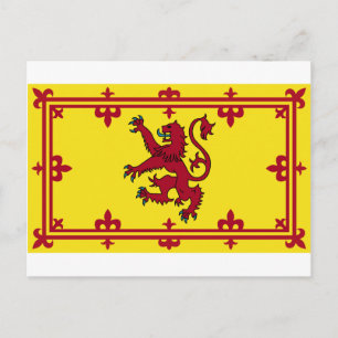 Schottland Wappen Postkarte