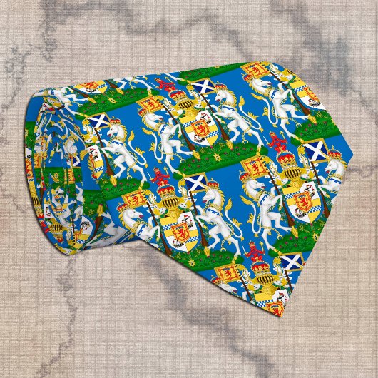 Schottland Wappen, Scottish Flag business Blue Krawatte