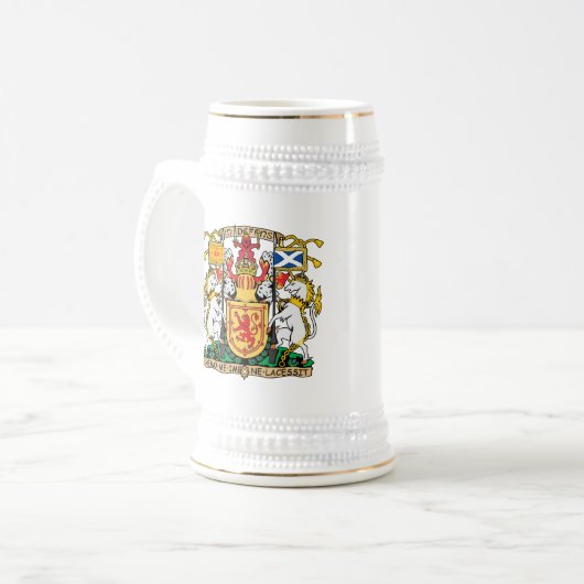 Schottland-Wappen Tasse (Vorderseite Links)