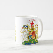 Schottland-Wappen Tasse (VorderseiteRechts)