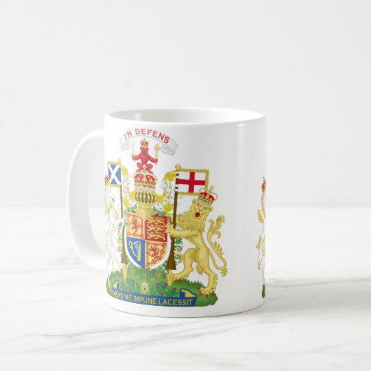 Schottland-Wappen Tasse (Vorderseite Links)