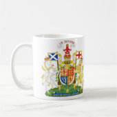 Schottland-Wappen Tasse (Links)