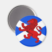 Schottland, Wüstenflagge Magnet (Vorderseite/Rückseite)