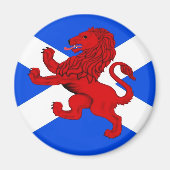 Schottland, Wüstenflagge Magnet (Vorne)