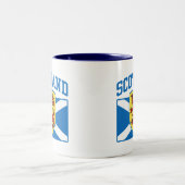 Schottland Zweifarbige Tasse (Mittel)