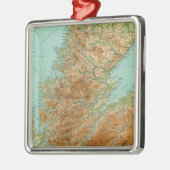 Schottlandnordabschnitt Ornament Aus Metall (Links)