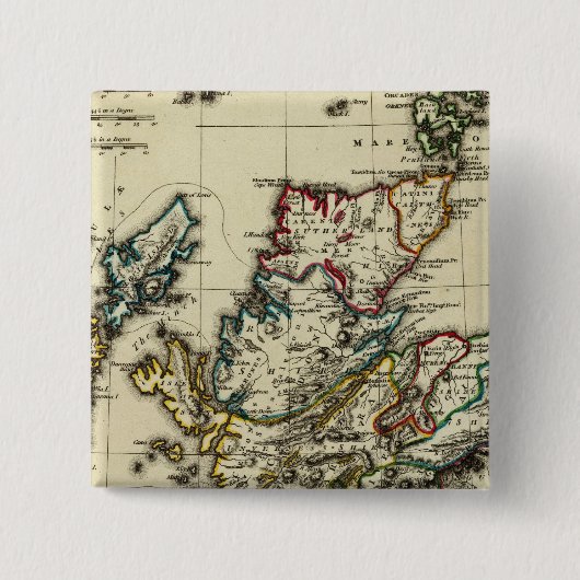 Schottlands altes, modernes button (Vorderseite)