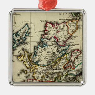 Schottlands altes, modernes ornament aus metall