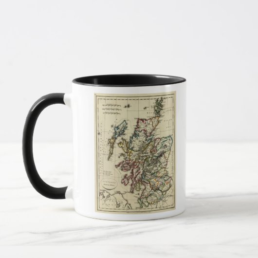 Schottlands altes, modernes tasse (Links)