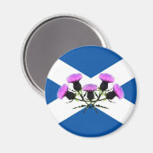 Schottlands Blume, Thistle Magnet (Vorderseite/Rückseite)