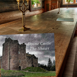 Schottlands Doune Castle Shaw Clan Familie Puzzle