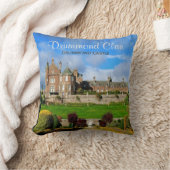 Schottlands Drummond Clan Castle Foto Throw Kissen (Decke)