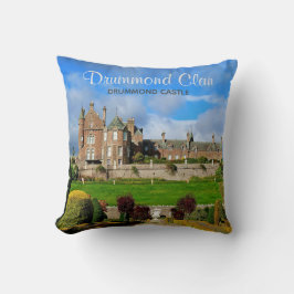 Schottlands Drummond Clan Castle Foto Throw Kissen
