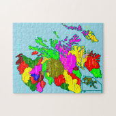 Schottlands Grafschaften und Clane Puzzle (Horizontal)