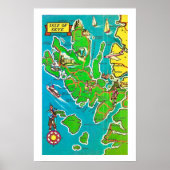 Schottlands Insel Skye Print Poster (Vorne)