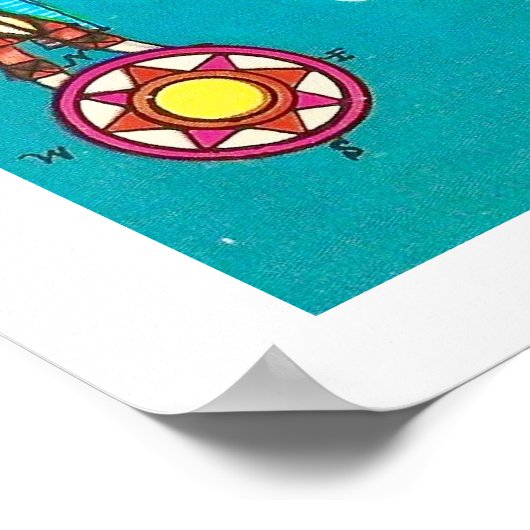 Schottlands Insel Skye Print Poster (Ecke)