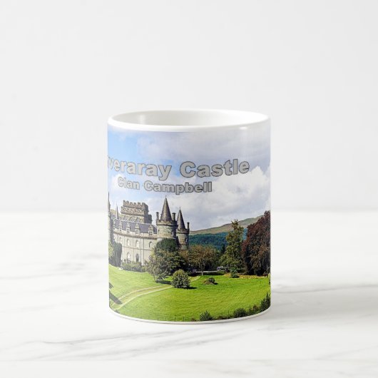 Schottlands Inveraray Castle of Campbell Clan Kaffeetasse (Mittel)