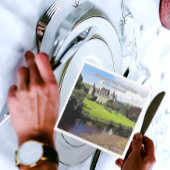 Schottlands Inveraray Castle of Campbell Clan Serviette