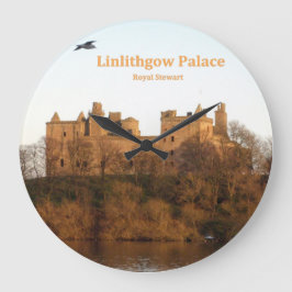 Schottlands Linlithgow Palace Royal Stuart Stewart Große Wanduhr