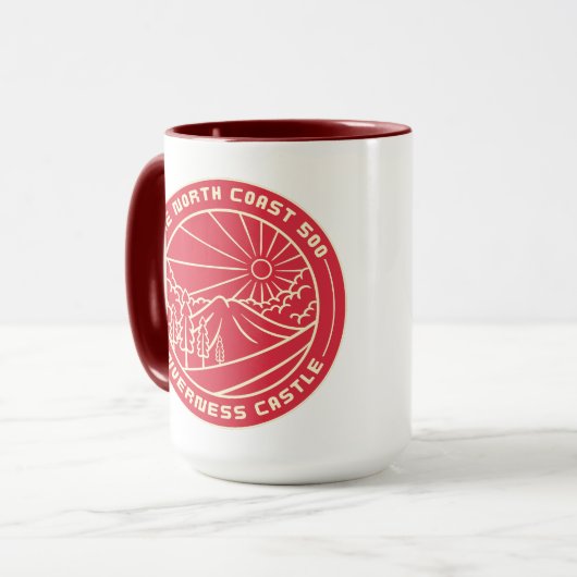 Schottlands Nordküste 500 landschaftliche Strecken Tasse (Vorderseite Links)