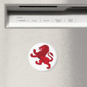 Schottland's Rampant Lion Magnet (In Situ (Geschirrspüler))