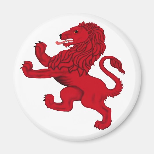 Schottland's Rampant Lion Magnet (Vorne)