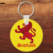 Schottlands Rampant-Löwe Schlüsselanhänger (Vorderseite)