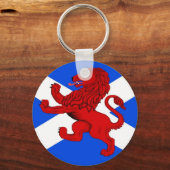 Schottlands Rampant-Löwe Schlüsselanhänger (Vorderseite)