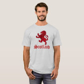 Schottlands Rampant-Löwe T-Shirt (Vorne ganz)