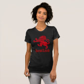 Schottlands Rampant-Löwe T-Shirt (Vorne ganz)
