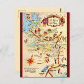 Schottland's Road to the Isles Postcard Postkarte (Vorne/Hinten)