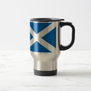 Schottlands Saltire, schottische Flagge Reisebecher